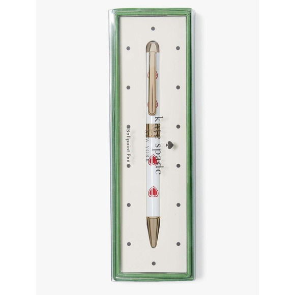 KATE SPADE HEARTFELT GEO BALLPOINT PEN - Picture 1 of 3